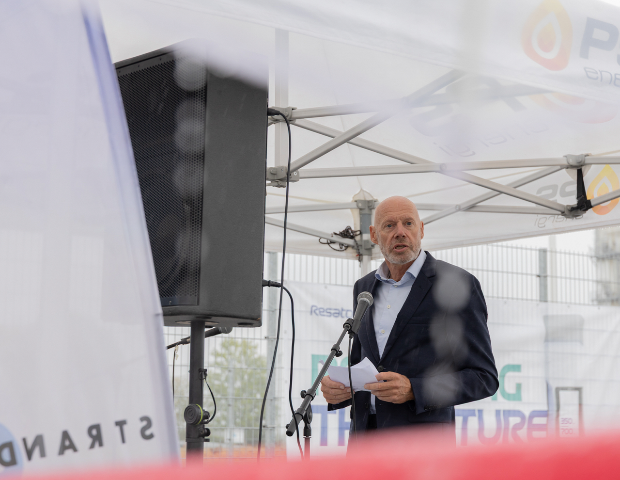 Strandmöllens nya vätgasanläggning